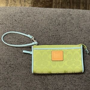 Coach wristlet